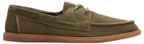 Clarks Herren Clarkbay Go, Olive Suede, 41.5 EU