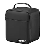 Aurzen Projector Carrying Case, Portable Projector Bag with Adjustable Fastener Dividers & Securing Strap, Compatible with D1R Cube / D1R / D1 / Boom mini/Boom air / D1 air Projectors
