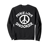 Peace Love jugadores de billar mesa de billar