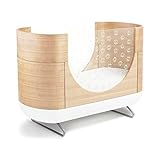 Ubabub Pod 2-in-1 Convertible Crib with Toddler Bed Conversion Kit