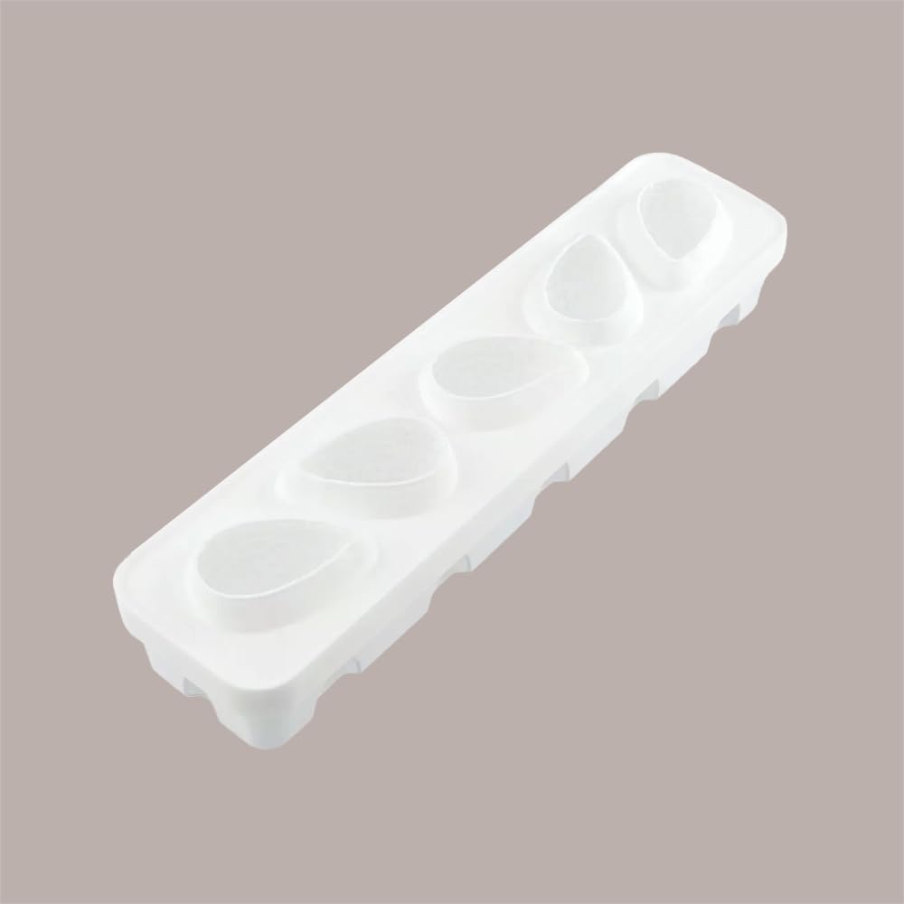 Lucgel Molde de silicona 3D para fruta realista fresa 60 x 77 x 54 mm | Fruta realista, forma 3D