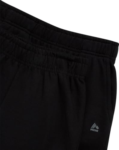 RBX Boys' Active Shorts - 2 Pack Breathable Performance Fleece Athletic Shorts with Functional Pockets (Sizes: 8-16)3