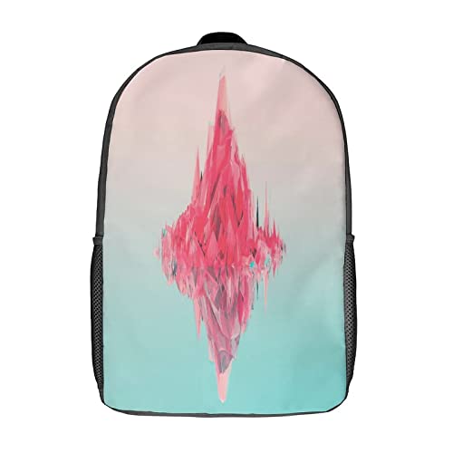 Sac à dos imprimé en 3D de 17 pouces grand format pour l'école