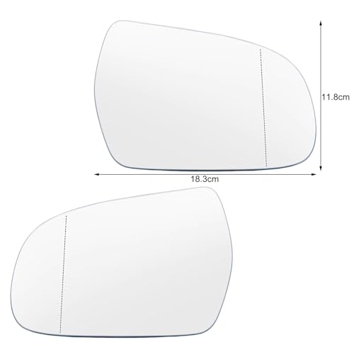 Miroir convexe rétroviseur latéral droit compatible Audi A5 S5 - 3