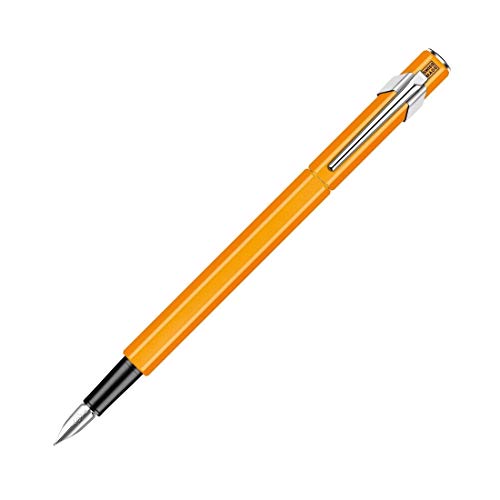 カランダッシュ 万年筆 B 太字 849 0843-030 蛍光オレンジ 両用式 正規輸入品