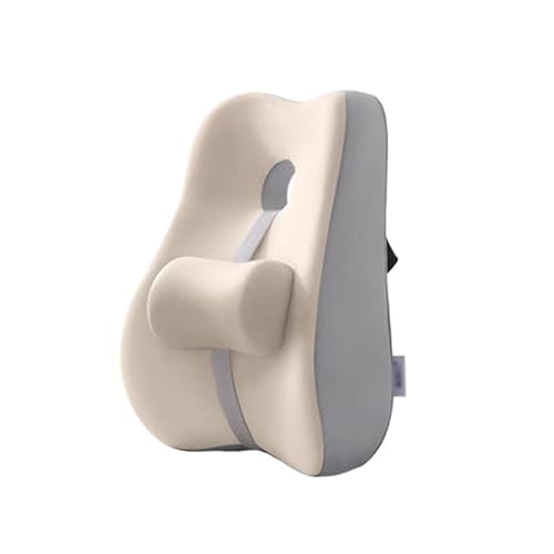 DKIUGL Polyester Fiber Lumbar Support Cushion for Office Chair Pillow