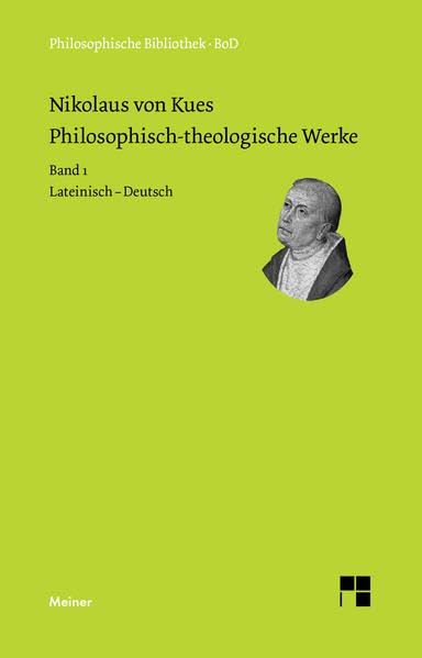 Philosophisch-theologische Werke: Zweisprachige Ausgabe: Lateinisch-Deutsch. 4 Bände. (Philosophische Bibliothek)