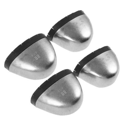 Cabilock 2 Pairs Safety Shoe Toe Caps Protective Footwear Inserts Covers for Work Shoes Anti-Puncture Safety Toe Protectors Industrial Construction Wear
