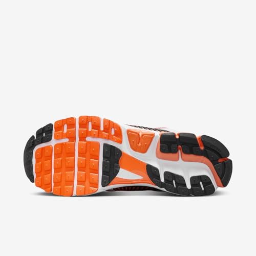 Nike Zoom Vomero 5 Mens (FB9149-800, Total Orange/White/Metallic Platinum/Black) Size 92