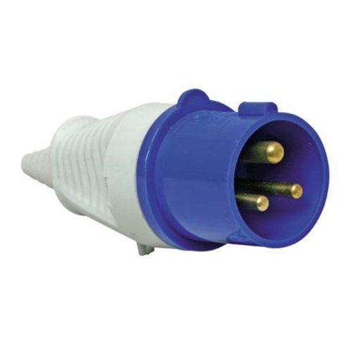 Tool Zone ® Industrial 32 Amp 3pin | 220-240V IP44 Rated |External use | Heavy Duty - Blue (Plug)-image-46