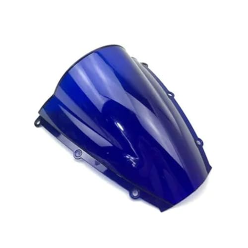 Pare-brise moto bleu double bulle pour Honda CBR 600 RR 2003-2004