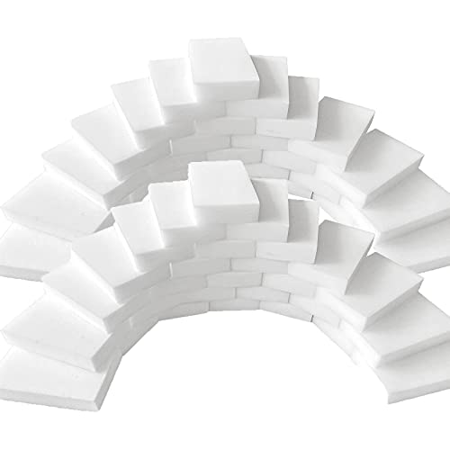 NRRN Espuma de esponja de melamina, paquete de 100 gomas de borrar de esponja mágica, esponjas de cocina para platos, suministros para el hogar esponja para baño Cover