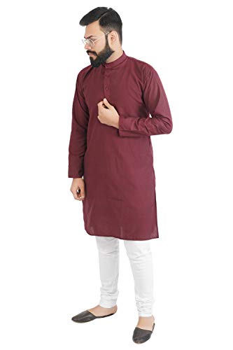 Image of Multi-Shade Ethnic Wear Kurta for Men