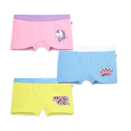 Image of YouGotPlanB Cotton Trunks for Girls | Ages 4-16 | Stretchable Trunks for Kids | Snug-Fit | Perfect for Active Girls