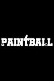 Paintball: A5 Liniertes Notizbuch auf 120 Seiten - Paintball Notizheft | Geschenkidee für Gotcha Spieler, Paintballspieler, Vereine und Mannschaften