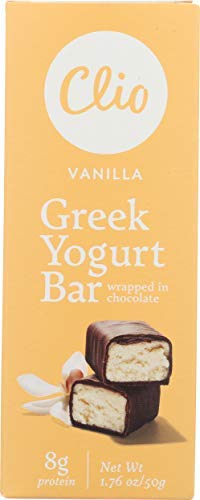 Clio Bar RFG Yogurt Greek Vanilla, 1.7 Oz