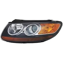 CarLights360 For Hyundai Santa Fe Headlight Assembly 2007 Driver Side CAPA Certified HY2502139 Vehicle Trim To 07/2007