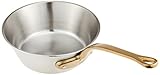 Endoshoji ATC22024 Professional Super Denge, Taper Pan, 9.4 inches (24 cm), Stainless Steel Pot for Induction Cookers, Made in Japan