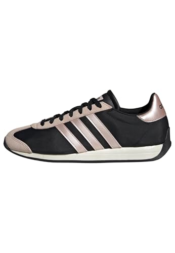 adidas Femme RUNVISTA Shoes, Core Black/Sandy Pink met./Blush Pink, 39 1/3 EU