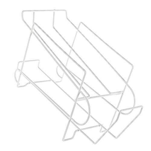 UNISOPH Portaoggetti Porta Lattine Doppio Strato Dispenser Frigorifero Bevande Cibo Dispensa Portaoggetti per Soda Beer Coke