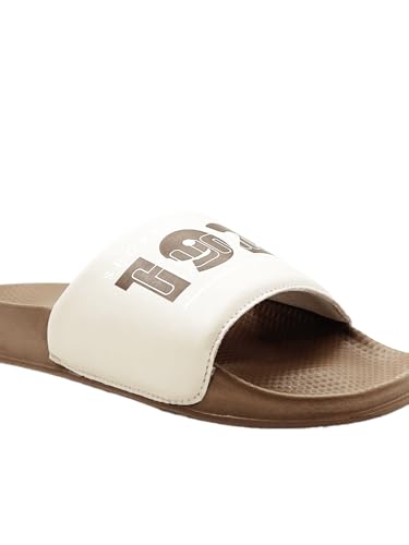 Image of hummel TREFF MEN SLIDERS Comfortable Cushioned Sole Arch Support Durable Lightweight Flexible Trendy Style Flip flops and Slippers Slides for Men Daily use Chappal