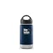 Klean Kanteen Wide Insulated Bottle with Stainless Loop Cup, Deep Sea, 12-Ounce