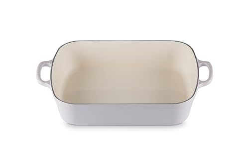 Image of Le Creuset Enameled Cast Iron Rectangular Roaster, 5.25 qt., Shallot
