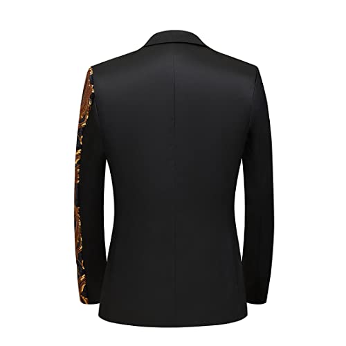 Men Fashion Purple Colorful Velvet Sequins Blazer2