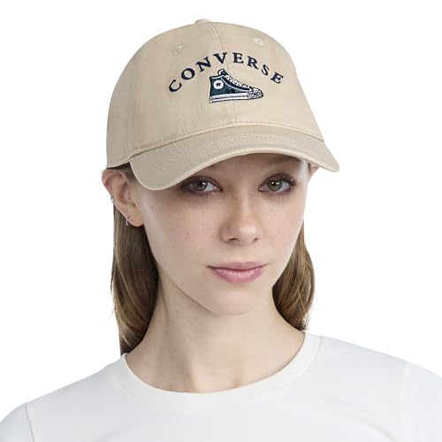 Converse Unisex AdultChuck Relaxed Cap, Nutty Granola, One Size