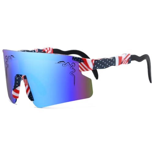Image of Cycling Sunglasses UV400 Outdoor Men Women Adults Youth Boys Girls Kids Baseball Sport Softball Goggles