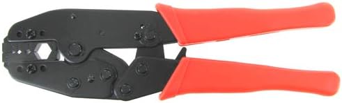 Valley Enterprises Ratchet Crimping Tool for RG-8, RG-213 and LMR-400 Coax Cable RF/Communications Connectors
