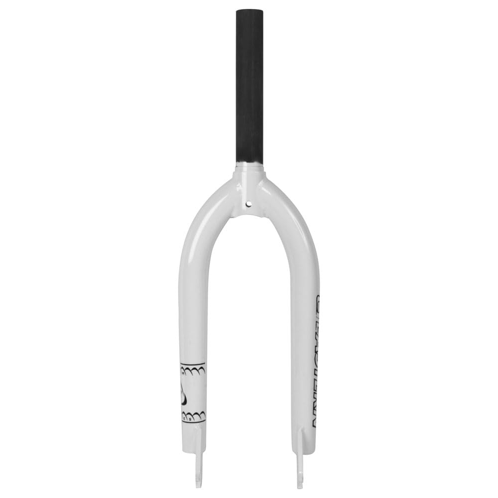 Eastern Bikes Atom Series Full Chromoly Lightweight BMX Forks (White), 20"