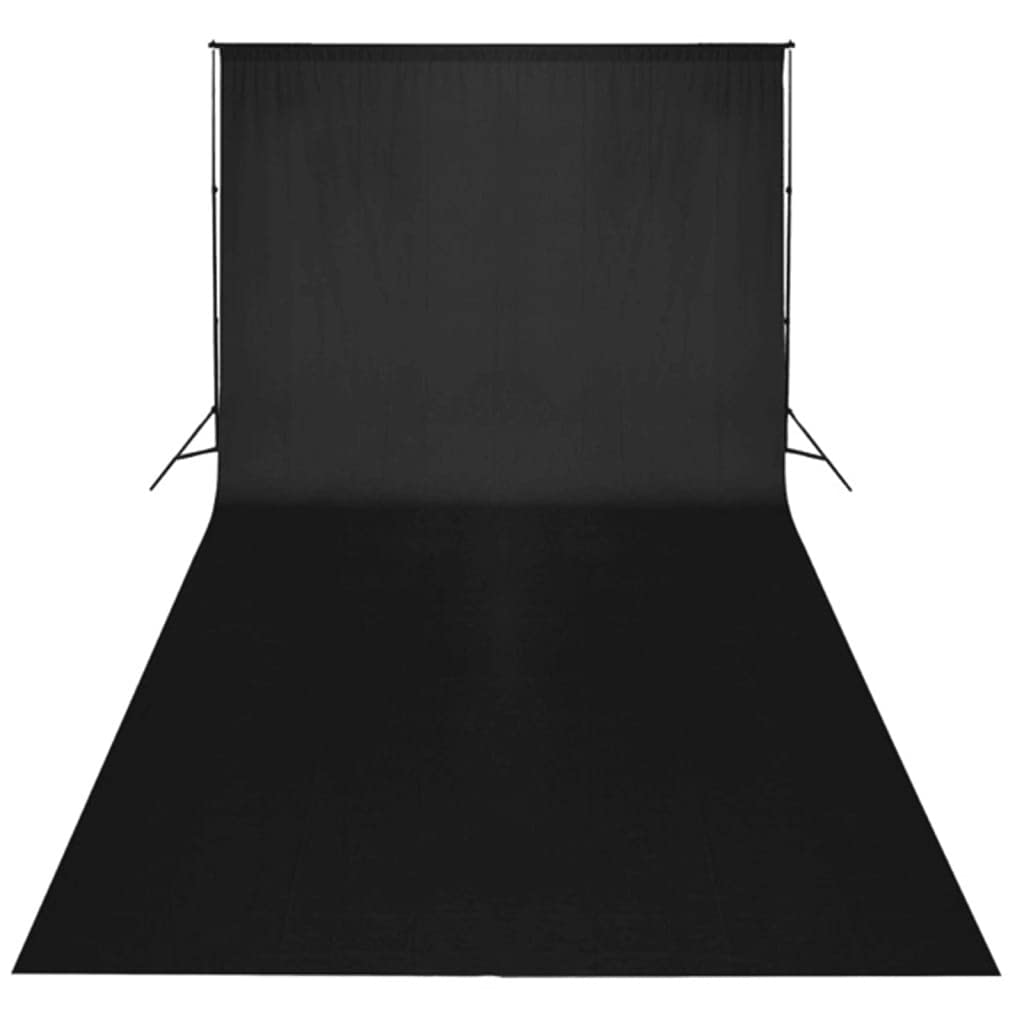 Set da studio fotografico con softbox, 2 lampade da studio, sistema di sfondo regolabile, riflettore 5 in 1, treppiede in acciaio, sfondo in cotone da 600 x 300 cm, per fotografia, video
