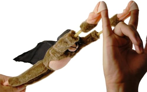 Playmaker Toys - Flying Screaming Flingshot Slingshot Novelty Monkey Plush Doll Toy, Launches up to 50 Feet