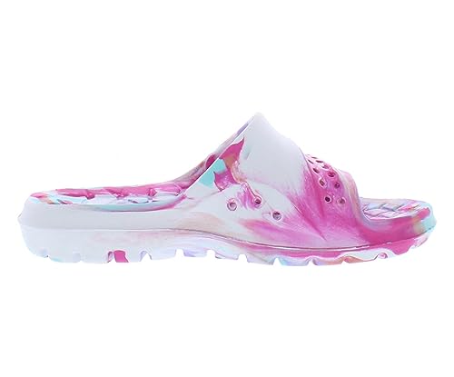 Image of Skechers boys Foamies Hogan - Aqua Spurt Slide Sandal