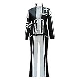 Miranda Lotto Black Order Uniform Cosplay Costume COS Clothing Halloween Carnival Performance Full Set PU Leather (Female S)