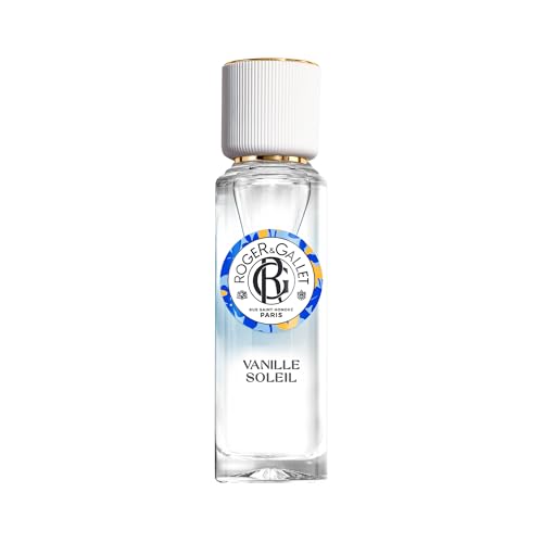 Roger&Gallet - Eau Parfumée Bienfaisante Vanille Soleil - Fragrance Florale Légère et Naturelle...