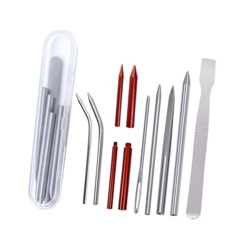 Sewroro Braiding Tool Kit 10pcs Knitting Needles Set Cable Needles for Beginners