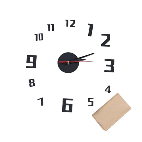 AOKWAWALIY Wall Clock Kids Decor Home Decoration Personality Clock Child Acrylic Wall Clock