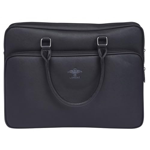 Sacoche ordinateur portable 16,5 pouces Lorenz sac de travail Saffiano porte-document