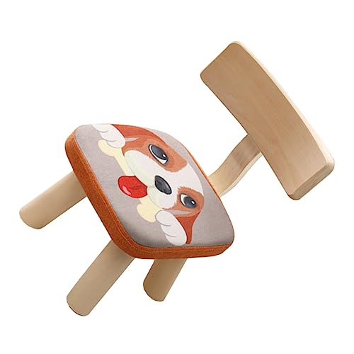 ULTECHNOVO Boys and Girls Back Stool Cotton Sponge Wooden Structure Safe Easy to Clean for Kindergarten