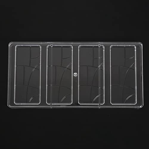 Moule chocolat polycarbonate rigide transparent de haute precision pour decor de gateau