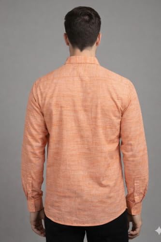 Image of Men's Pure Cotton Khadie Shirt Regular Fit Casual Formal Wear