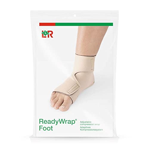 Image of ReadyWrap Beige Foot Right Large Compression Wrap