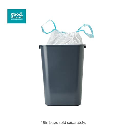 Image of good natured Plant Based Tall Recycler - 10.25 Gallon Recycle Bin for Kitchen, Outdoor Commercial Recycle Bins, Large bin for Office Products - Big Recycling Trash Can, Recycling Bin for Kitchen