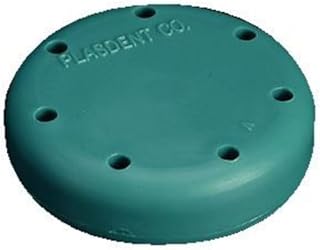 400BSS-4PS Magnetic Dental Bur Block 7-Hole Small Round Seagreen