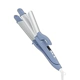 【2025年秋冬限定カラー】 SALONIA サロニア 2WAY ストレート カール ヘアアイロン コテ 32mm SAL24115BL サイレント サックスブルー