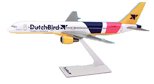 Flight Miniatures Dutch Bird (00-05) 757-200 1:200 Scale - Plastic Snap-Fit Model Airplane - Collectible Model Replica of Dutch Bird Airlines Aircraft - Part# ABO-75720H-042