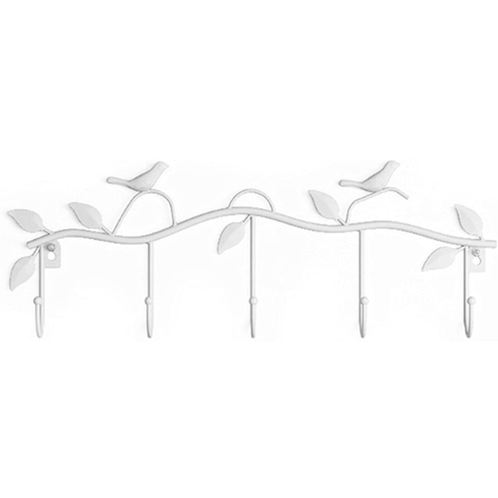 Gancho Perchero Perchero Pared Perchero De Pared Montado Multifunción De Metal para Sala De Estar, Dormitorio, Gancho Decorativo para Llaves, Gancho para Sombrero Perchero Puerta