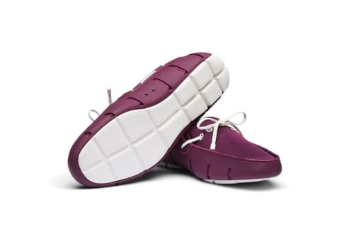 Image of SWIMS Braided Lace Loafer for Men, Breathable Slip On Water Friendly Driving Shoe, Lightweight Mesh Upper, Drainage Sole